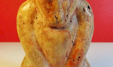 A041 新石器時代 獸首人身立像