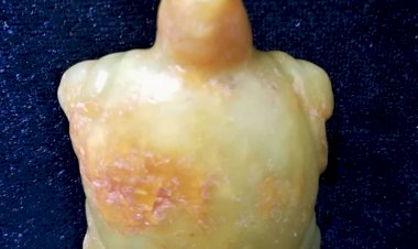 D.005 A Yellow Jade Turtle Pendant