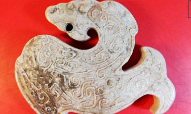 E35 戰國 玉龍珮