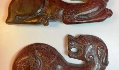 E87 春秋 玉虎符（兩虎形合符之單右件）