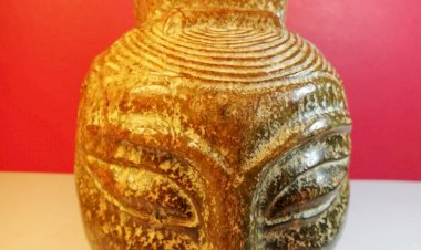 F002秦代 大型秦國將士玉人首