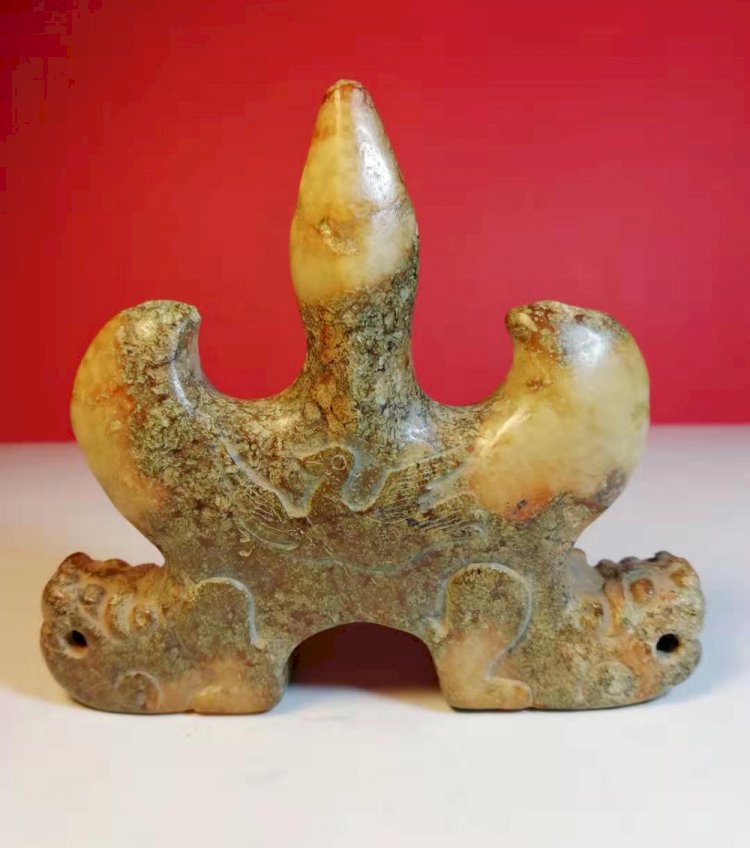 D16 周代 四玉「山鎮」