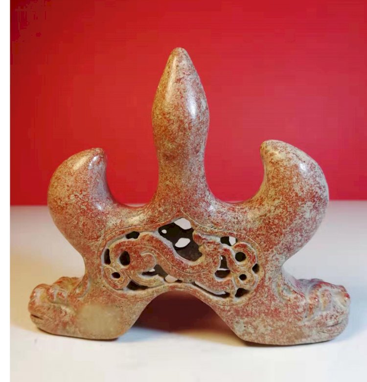 D16 周代 四玉「山鎮」