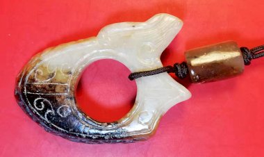 G035西漢 韘形玉珮