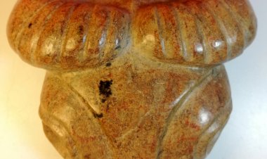 H010 六朝 辟毒驅邪「玉神鹿首」