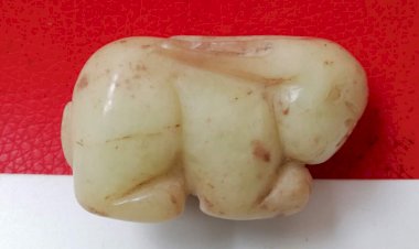 K002. 宋代 玉兔兩面圖