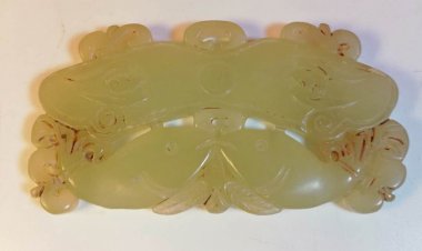 K005 宋代 雙魚玉珮