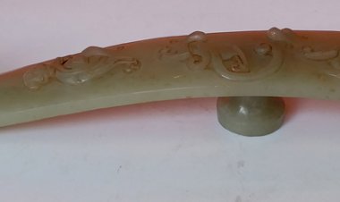 N002 明代青玉帶鈎