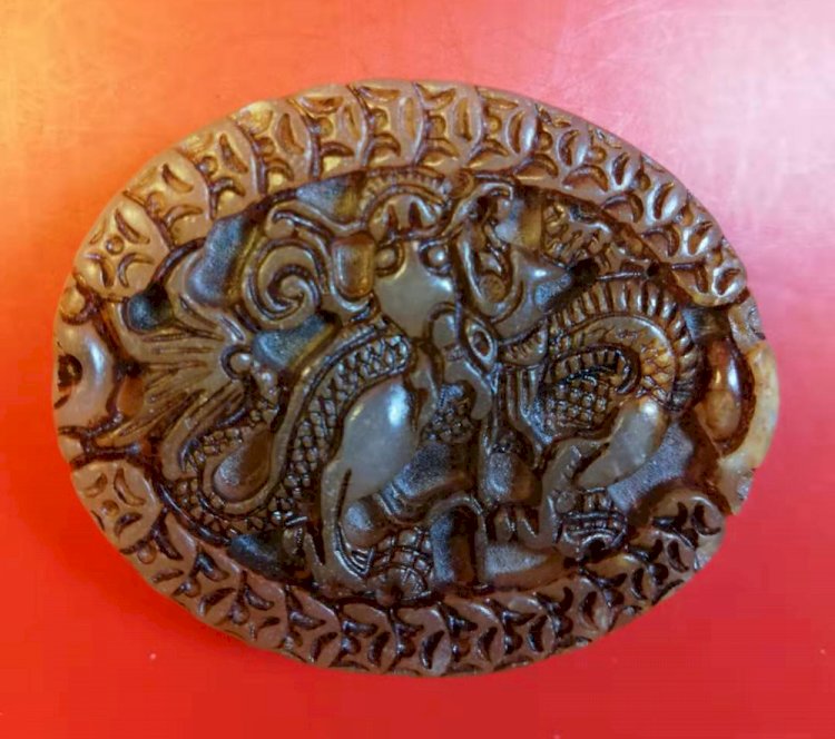 G033 Kirin ( Unicorn) Jade Pendant