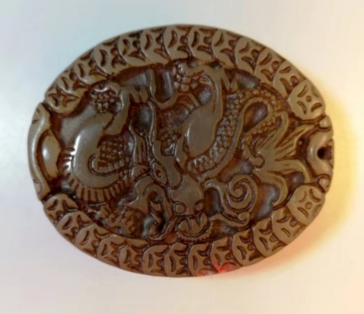 G033 Kirin ( Unicorn) Jade Pendant