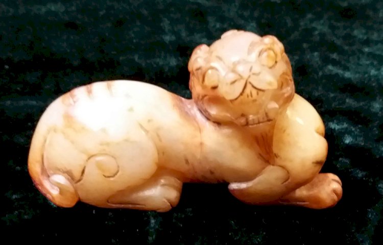 H003.六朝紅黃玉辟邪