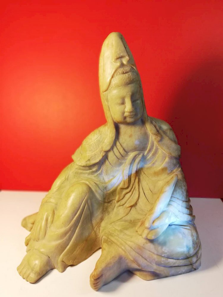 H006.北魏青玉觀音