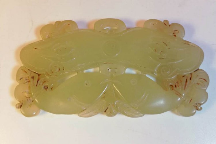 K005 宋代 雙魚玉珮