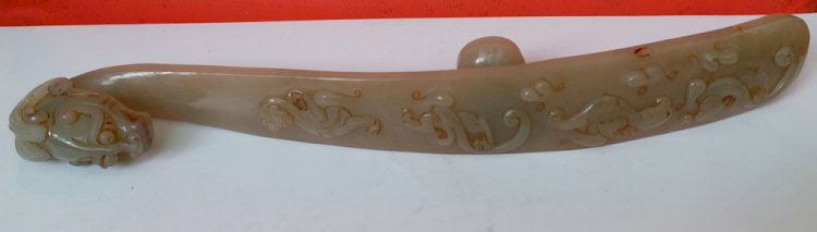 N002 明代青玉帶鈎