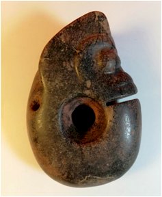 A013 紅山文化，玉獸玦