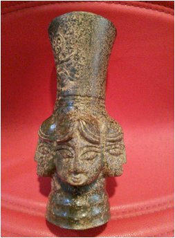 Jade Ritual with Four Goddess Heads Matriarchal clan